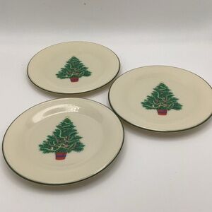 Three Vintage Lenox Special  6” Bread Dessert Plates